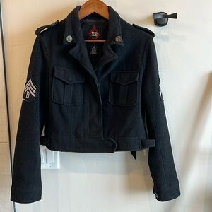 BB Dakota size L cropped wool jacket, good used condition